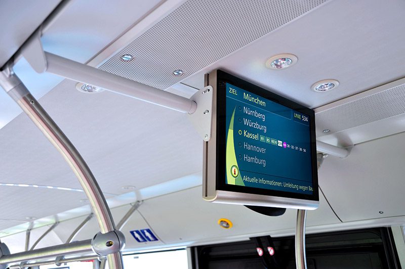 Pantalla Próxima Parada del Bus